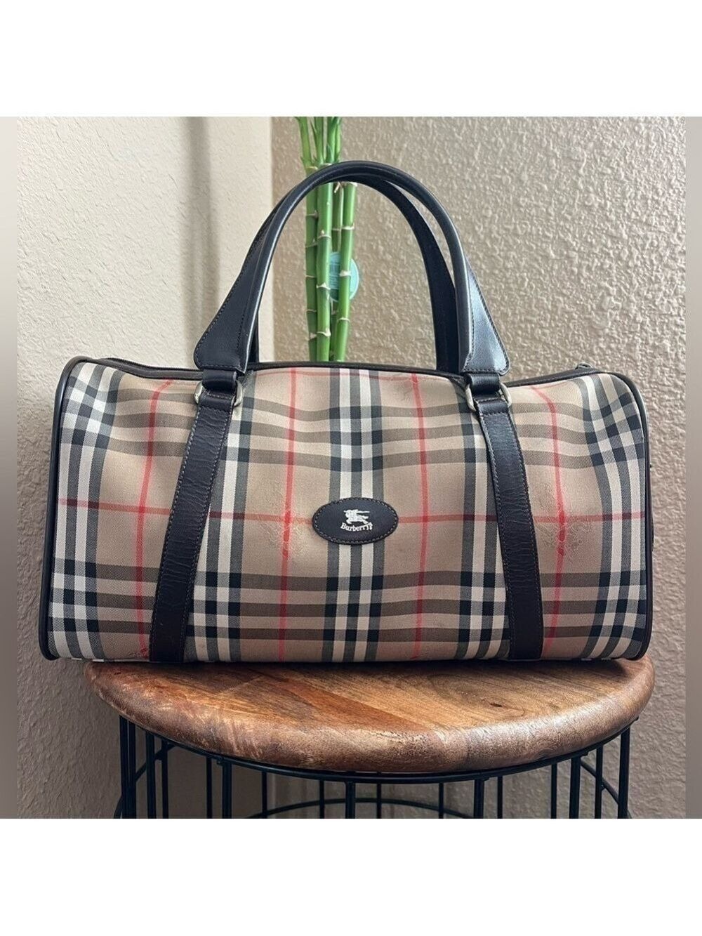 BURBERRYS HAYMARKET BOSTON BAG
